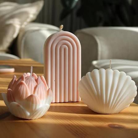 Ceramic Vessel Candle for Relaxation