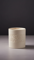 Sculpted Ceramic Candle Noir Oud